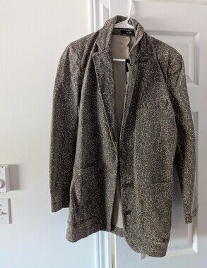 AFRM Women's Leopard Print Blazer - Small